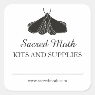 Blank Moth Crystal Herb Product Labels