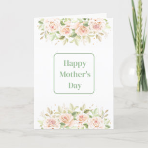 Blank Mother's Day Card