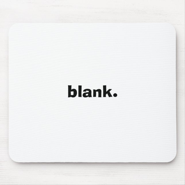 blank. mouse pad (Front)