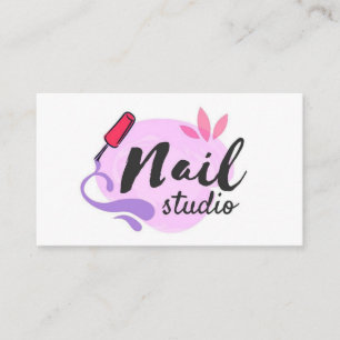 Blank Nail Studio Business Card