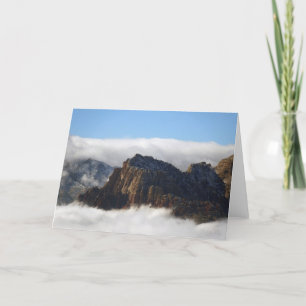 Blank, Nestled in the Clouds Card