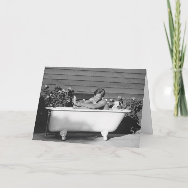 Blank Note Cards With Hilarious Picture (Front)