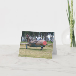 Blank "Old Plane" Greeting Cards