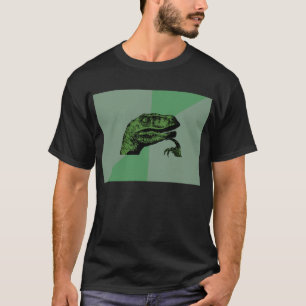 Blank Philosoraptor Meme Shirt - Dark