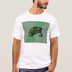 Blank Philosoraptor Meme Shirt - Light