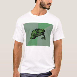 Blank Philosoraptor Meme Shirt - Light