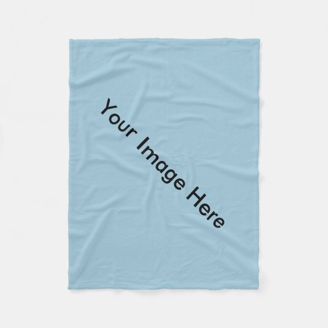 Blank Photo Make Your Own Blanket (Front)