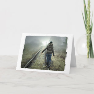 blank photography card Custom Greeting Card