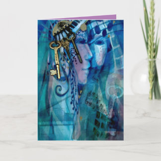 Blank(pink inside) Cosmic Seer of Keys Cards