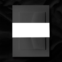 Blank Plain White Wedding