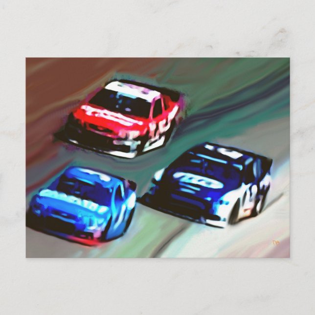 Blank "Race Day" Postcards (Front)