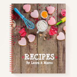 Blank Recipe Book for Couples
