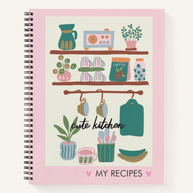 Blank Recipe Cook Book To Write In (Front)