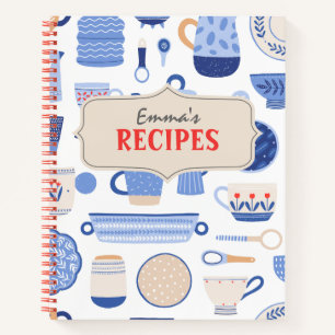 Blank Recipe Cook Book To Write In
