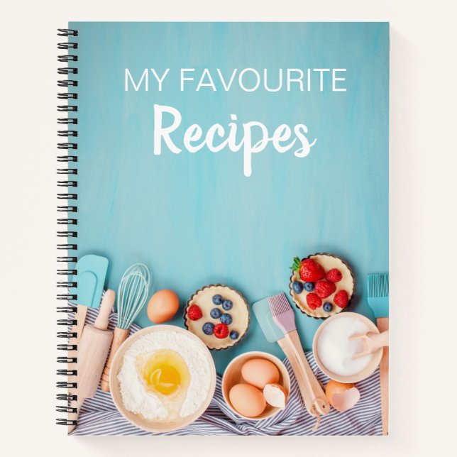 Blank Recipe Cook Book To Write In (Front)