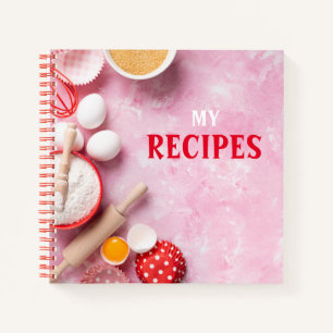 Blank Recipe Cook Book To Write In