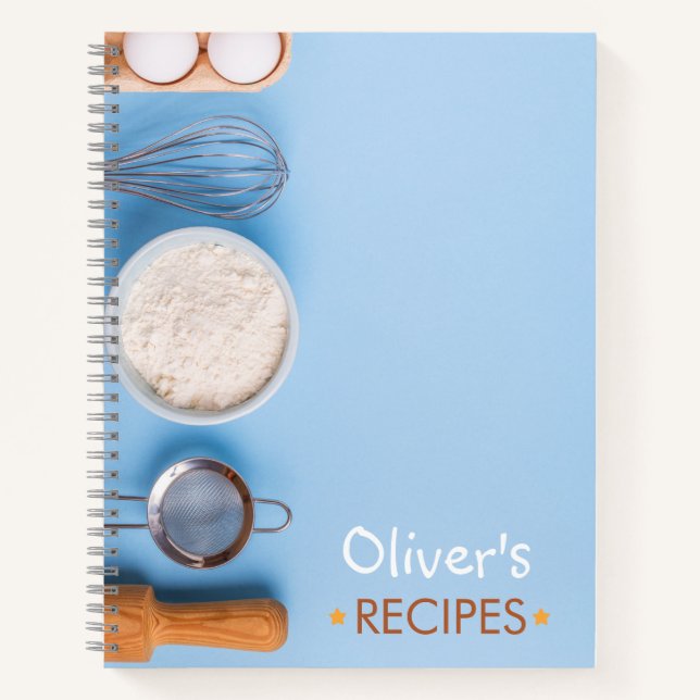Blank Recipe Notebook To Write In (Front)