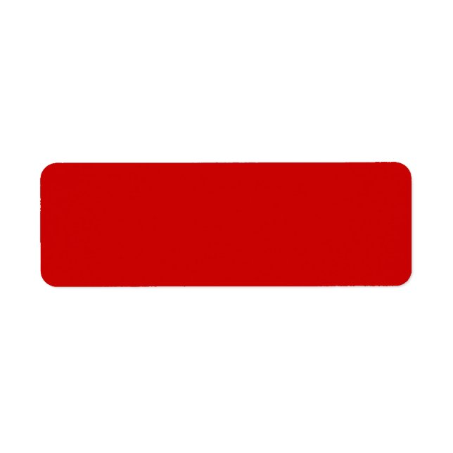 Blank Red Pantry Labels (Front)
