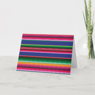 Blank Serape Card
