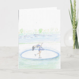 Blank Simple Drawing Card