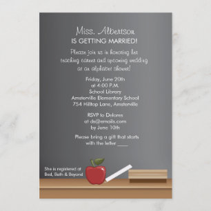 Blank Slate Invitation