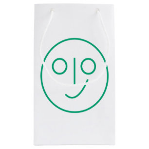 Blank Smile Face Gift Bag