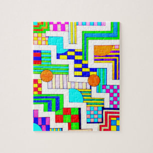 Blank Space with Colors Jigsaw Puzzle