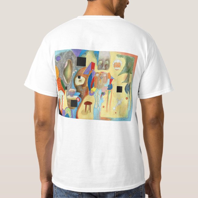 Blank Spaces T-shirt (printed on back) (Back)