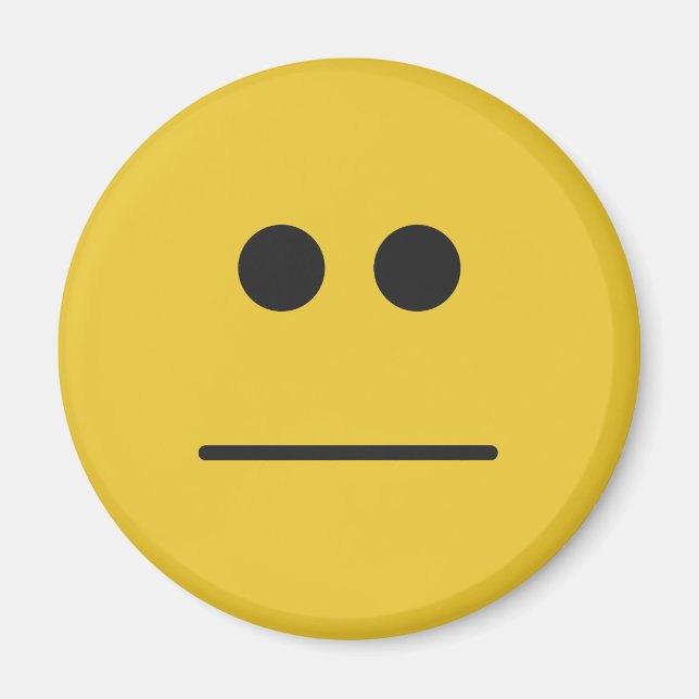 Blank Stare Magnet (Front)