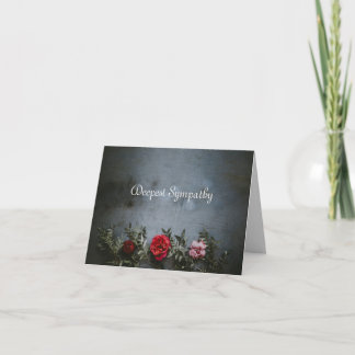 Blank Sympathy Card