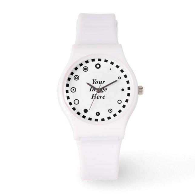Blank Template (Binary Face) by Kenneth Yoncich Watch (Front)