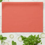 Blank Template Orange Red Create Your Own Stylish Tea Towel<br><div class="desc">Create Your Own Custom Upload Add Your Monogram Initial Photo or Logo Text Name Elegant Modern Cute Kitchen & Dining / Table & Kitchen Linens/ Blank Template Orange Red Solid Colour Kitchen Towel.</div>