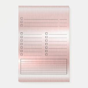 Blank to do list Post-it® Notes