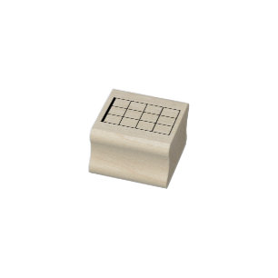 Blank Ukulele Chord  Rubber Stamp
