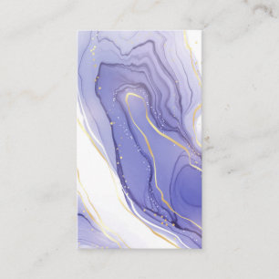 Blank Watercolor Business Card