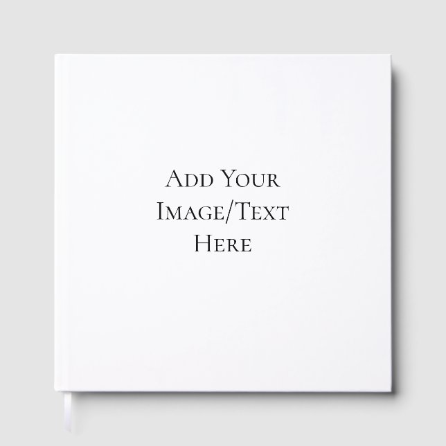 Blank Wedding Templates | Elegant Customisable  Guest Book (Front)