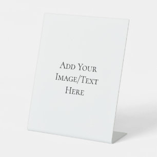 Blank Wedding Templates Elegant Customizable Pedestal Sign