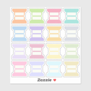 Blank Writable Index Tabs Journal Divider Folded