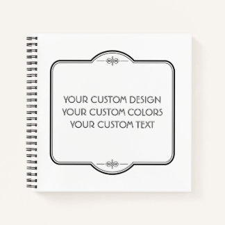 BLANK Your Design Here - Notebook