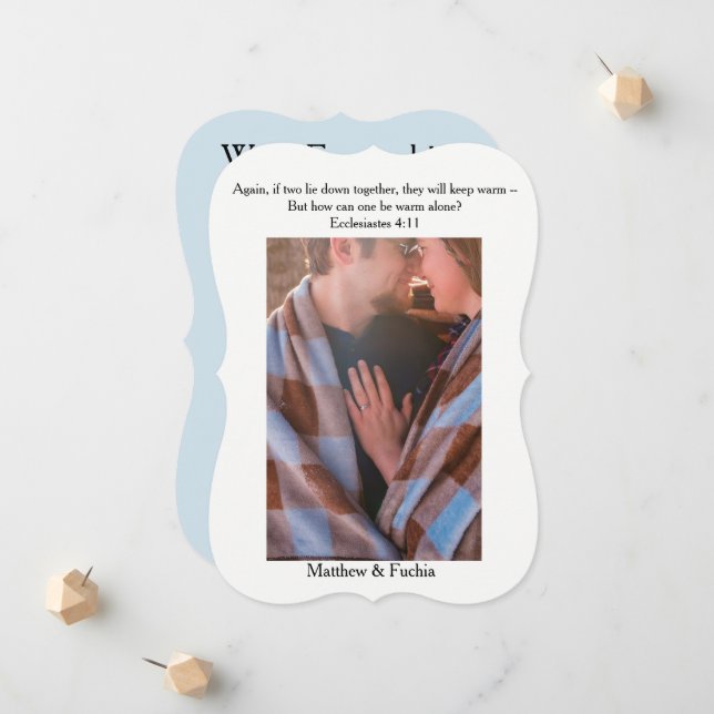 Blanket Engagement Card (Front/Back In Situ)