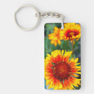 Blanket flower aka brown eyed susan in Glacier Key Ring