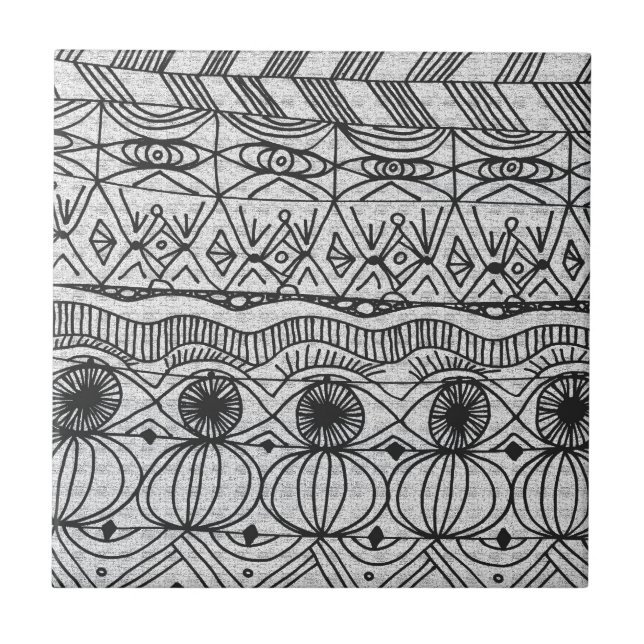 Blanket of Confusion Products Ceramic Tile (Front)