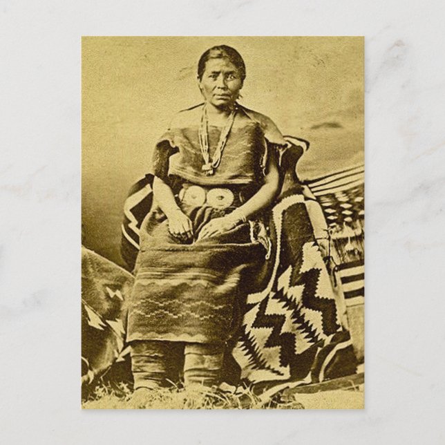 Blanket Weaver Postcard (Front)