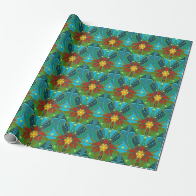 Blanketflower Wrapping Paper 30" x 6' (Unrolled)