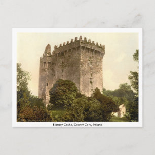 Blarney Castle, Co. Cork, Munster, Ireland Postcard