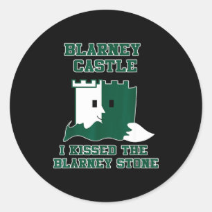 Blarney Castle Ireland Men Women Kids Classic Round Sticker