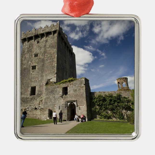 Blarney Castle, Ireland Metal Tree Decoration (Front)