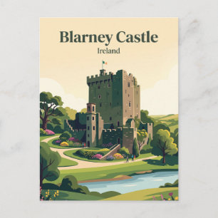 Blarney Castle Ireland Postcard