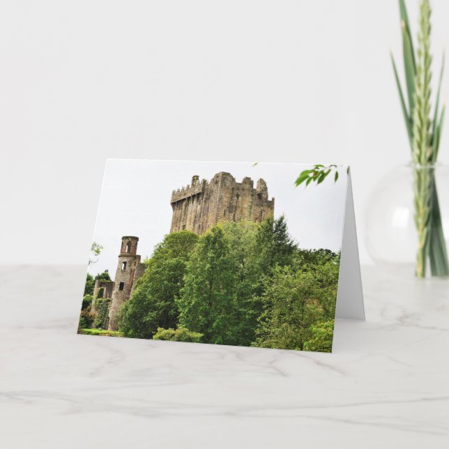 Blarney Castle, Ireland-St. Patrick's Day Card (Front)