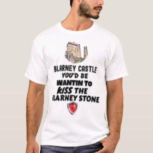 Blarney Castle Kissing The Blarney Stone T-Shirt